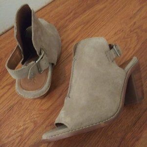 NEW! Frye Courtney Slingback Suede Sandal